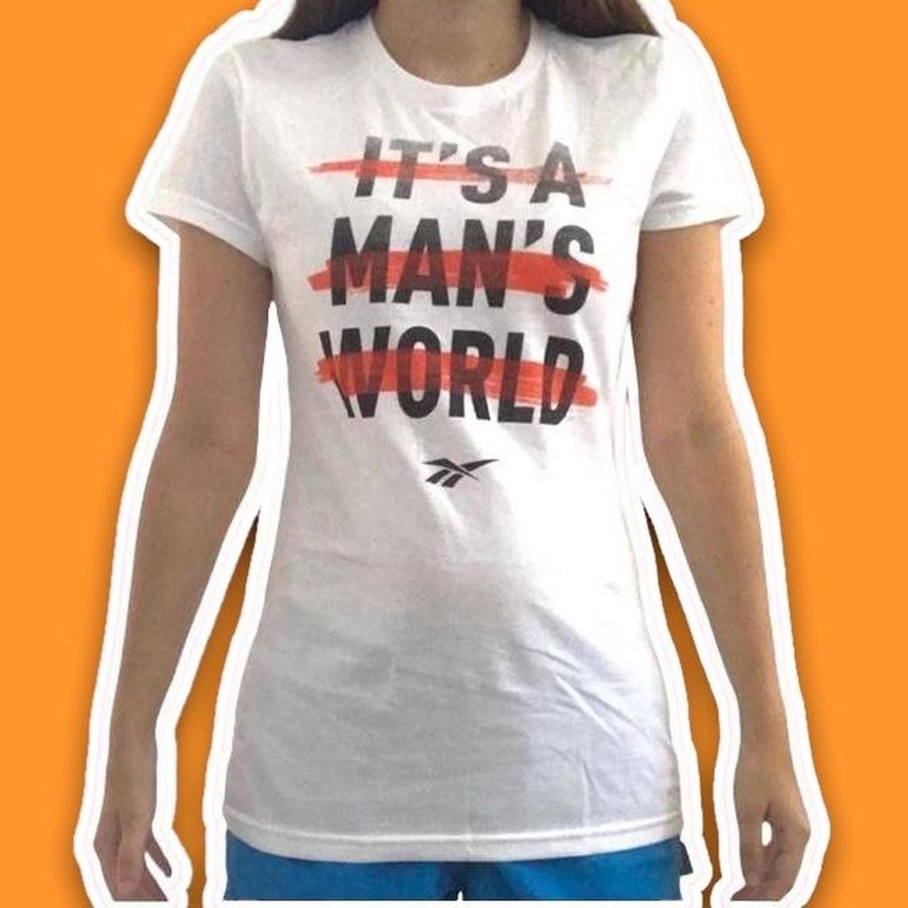 Reebok It’s a Man’s World Women's T-Shirt